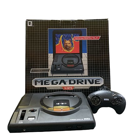 Console Mega Drive 1 16 BITS - Sega (Versão 2017)