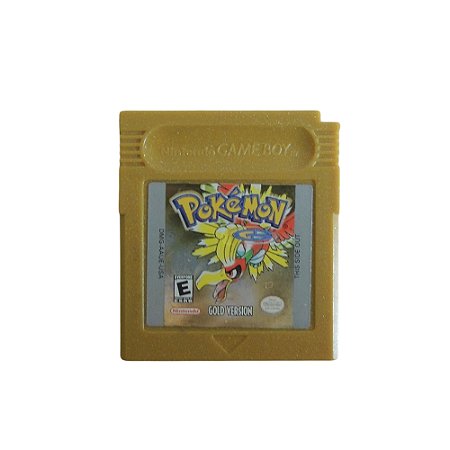 Jogo Pokémon Gold Version - GBC