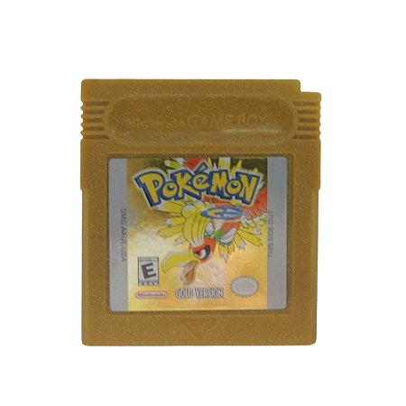 Jogo Pokémon Gold Version - GBC