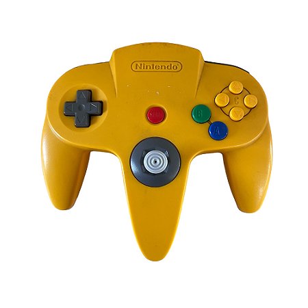 Controle Nintendo 64 Amarelo - Nintendo