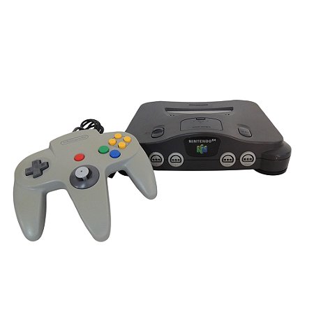 Console Nintendo 64 Cinza - Nintendo