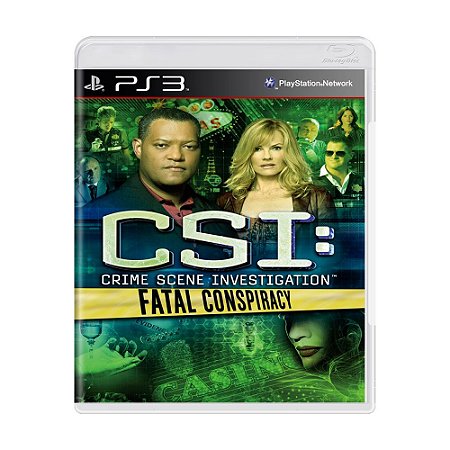 Jogo CSI: Fatal Conspiracy - PS3