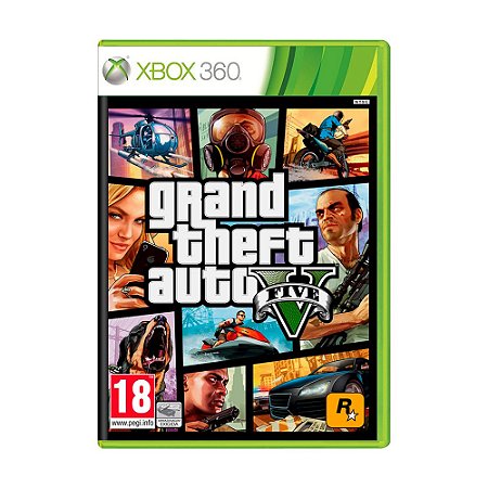 Jogo Grand Theft Auto V (GTA 5) - Xbox 360