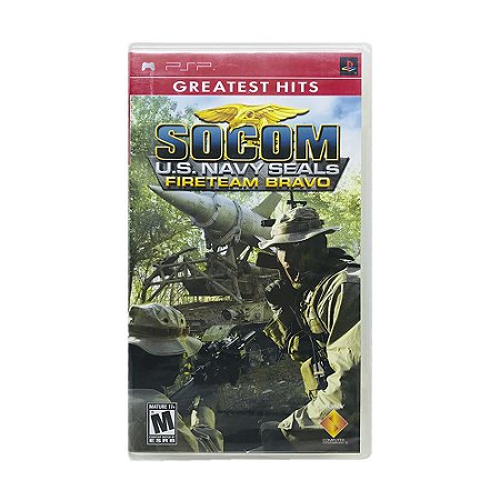 Jogo SOCOM: U.S. Navy SEALs Fireteam Bravo - PSP (Lacrado)