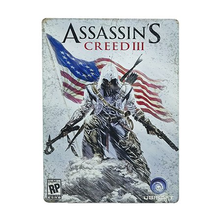 Jogo Assassin's Creed III (SteelCase) - PS3