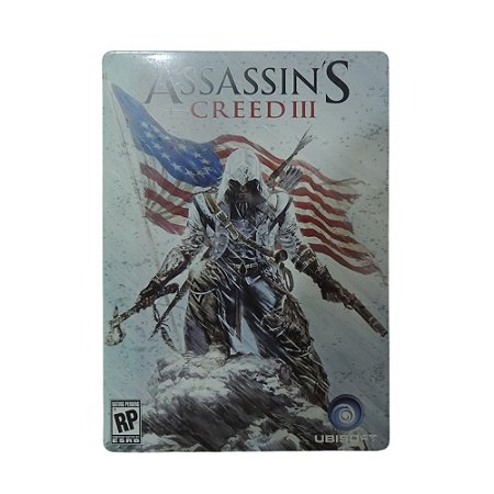 Jogo Assassin's Creed III (SteelCase) - PS3