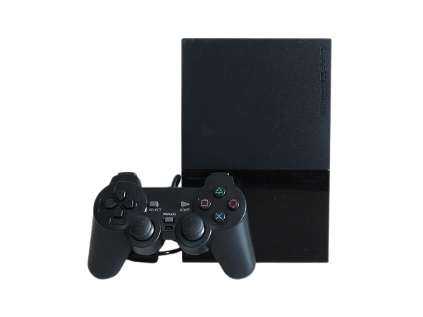Console PlayStation 2 Slim Preto - Sony (Desbloqueado 1.93)