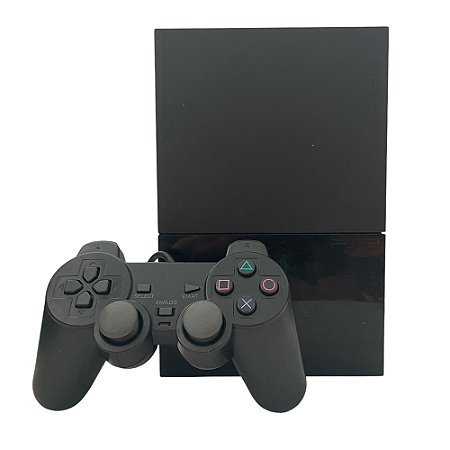 Console PlayStation 2 Slim Preto - Sony (Desbloqueado 1.93)