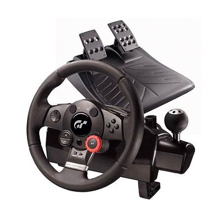 Volante Logitech Driving Force GT - PS3 e PC - MeuGameUsado