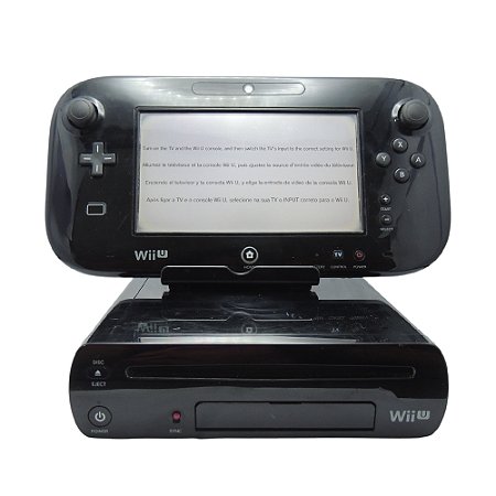 Console Nintendo Wii U Deluxe Set 32GB Preto - Nintendo