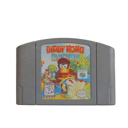 Jogo Diddy Kong Racing - N64 (Relabel)