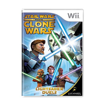 Jogo Star Wars The Clone Wars: Lightsaber Duels - Wii