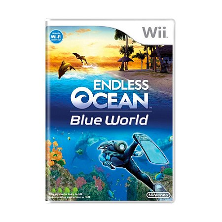 Jogo Endless Ocean: Blue World - Wii