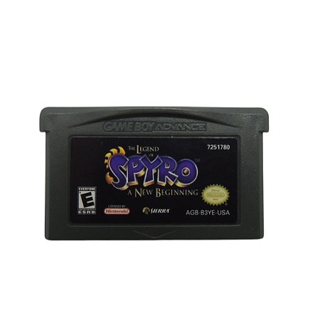 Jogo The Legend of Spyro: A New Beginning - GBA