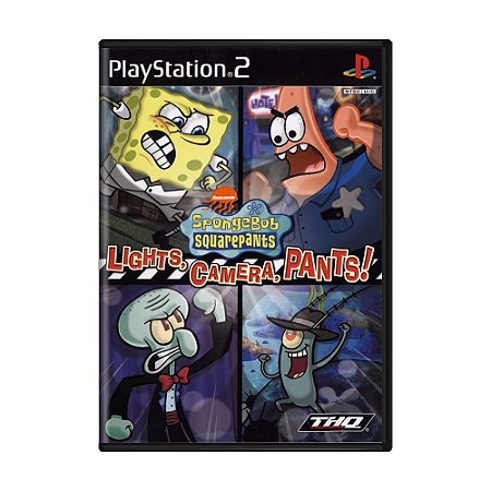 Jogo SpongeBob SquarePants: Lights, Camera, Pants! - PS2