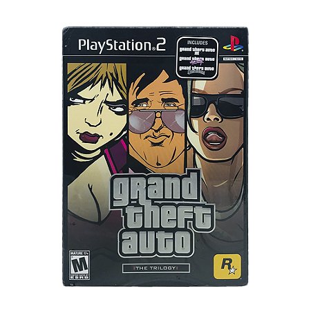 Jogo Grand Theft Auto: The Trilogy - PS2 (Lacrado)