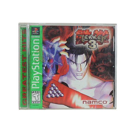 Jogo Tekken 3 - PS1 (Greatest Hits)