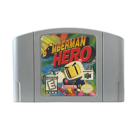 Jogo Bomberman Hero - N64