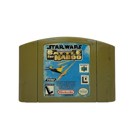 Jogo Star Wars: Episode I Battle for Naboo - N64