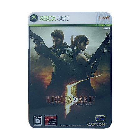 Jogo Resident Evil 5 (Deluxe Edition) - Xbox 360