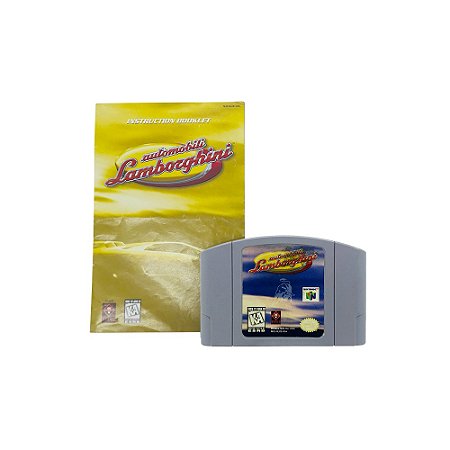Jogo Automobili Lamborghini - N64