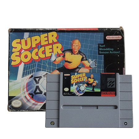 Jogo Super Soccer - SNES