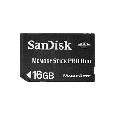 Cartão de Memória Memory Stick Pro Duo 16GB - Sandisk