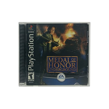 Jogo Medal of Honor Underground - PS1