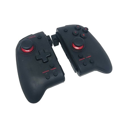 Controle Split Pad Pro para Nintendo Switch Preto e Vermelho - Hori