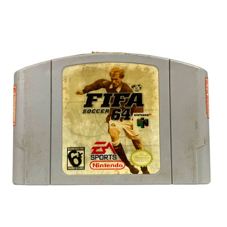 Jogo FIFA Soccer 64 - N64