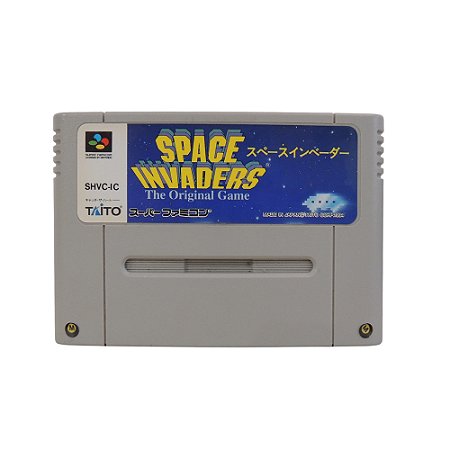 Jogo Space Invaders - SNES (Japonês)