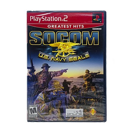 Jogo SOCOM: U.S. Navy SEALs - PS2 (Lacrado)
