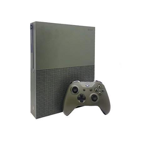 Console Xbox One S 1TB Verde Militar - Microsoft - MeuGameUsado
