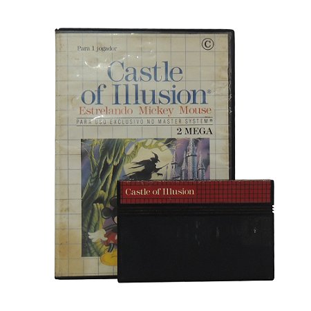 Jogo Castle of Illusion Starring Mickey Mouse - Master System