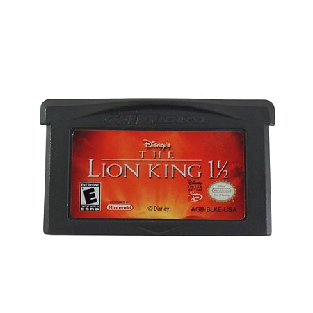 Jogo Disney's The Lion King 1 1/2 - GBA