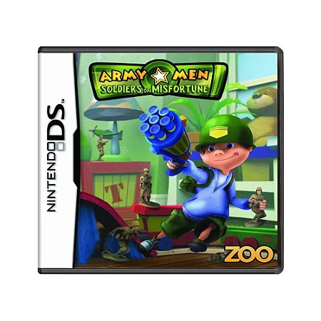 Jogo Army Men: Soldiers of Misfortune - DS