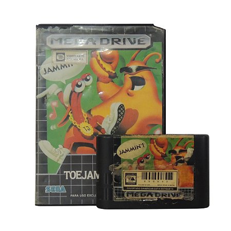 Jogo ToeJam & Earl - Mega Drive