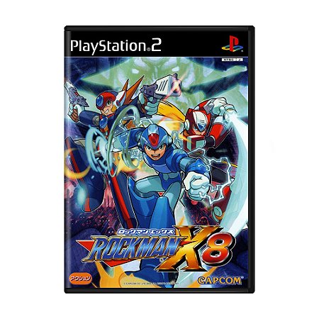 Jogo Mega Man X8 - PS2 (Japonês)