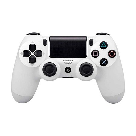 Controle Sony Dualshock 4 Branco sem fio - PS4