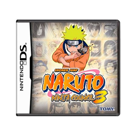 Jogo Naruto Ninja Council 3 - DS