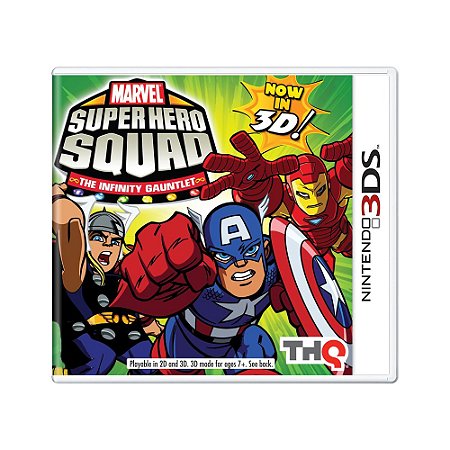 Jogo Marvel Super Hero Squad: The Infinity Gauntlet - 3DS