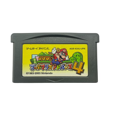 Jogo Super Mario Advance 4: Super Mario Bros. 3 - GBA (Japonês)