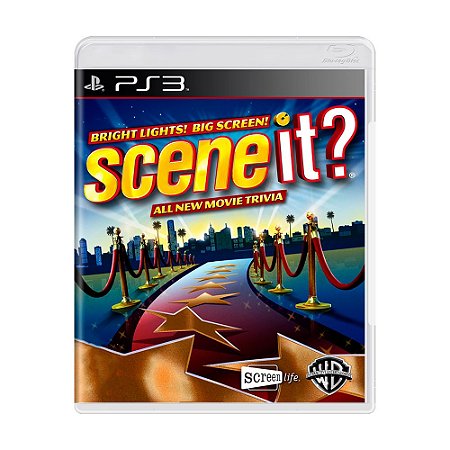 Jogo Scene It? Bright Lights! Big Screen! - PS3