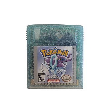 Jogo Pokémon Crystal Version - GBC