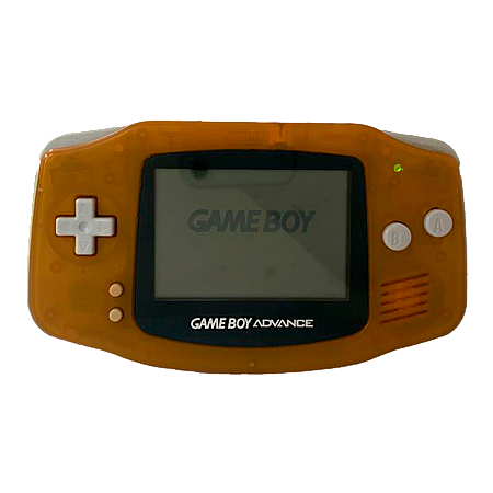 Console Game Boy Advance Laranja Transparente - Nintendo