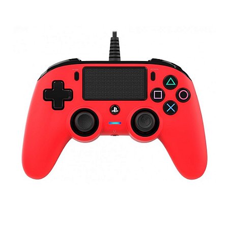 Controle Nacon Wired Controller Red - PS4