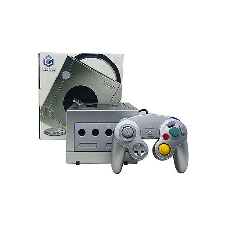 Console Nintendo GameCube Prata (Limited Edition Platinum) - Nintendo