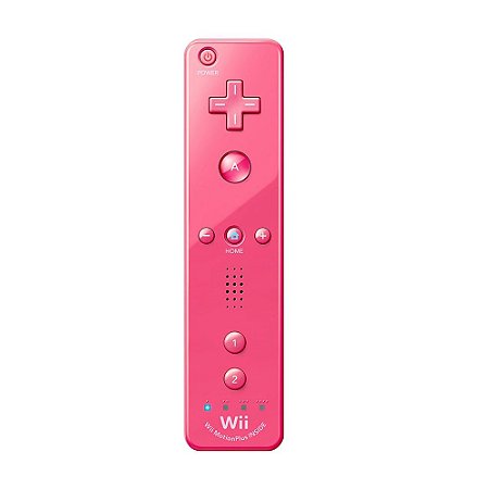Controle Nintendo Wii Remote Plus Rosa - Wii