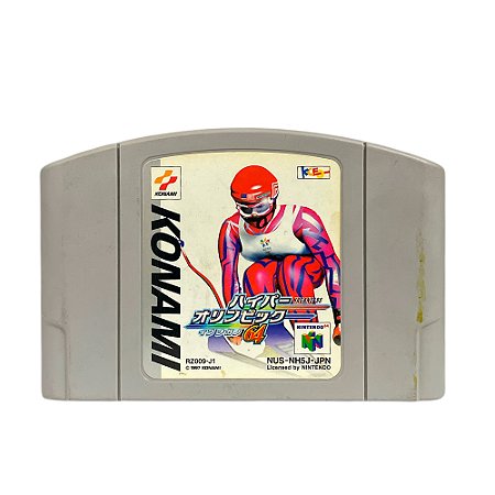 Jogo Nagano Winter Olympics '98 - N64 (Japonês)