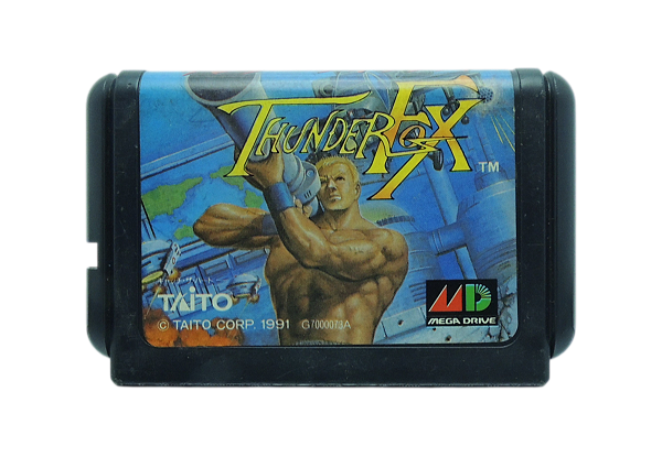 Jogo Thunder Fox - Mega Drive (Japonês)